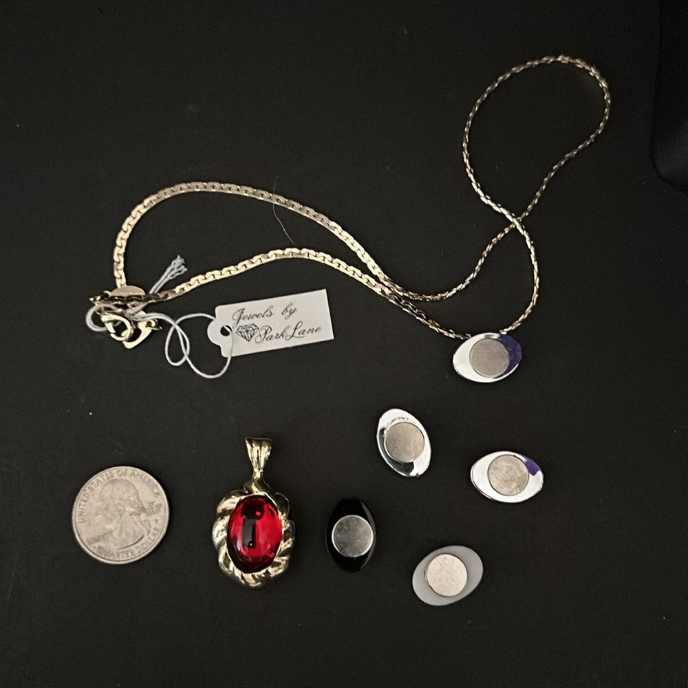 Vintage Park Lane Interchangeable Colors Necklace - Picture 5 of 5